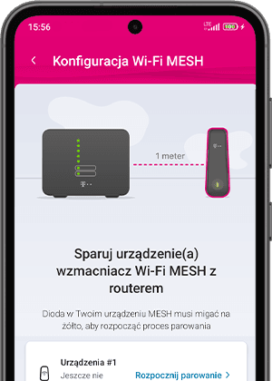 Sparuj urzędzenie z routerem HomeBox