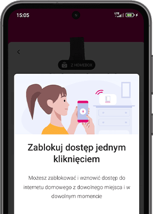 Wyłącz internet jednym klinięciem