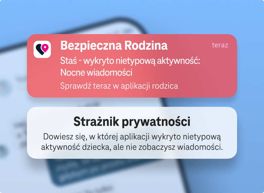 Blokada treści w aplikacji bezpieczna rodzina