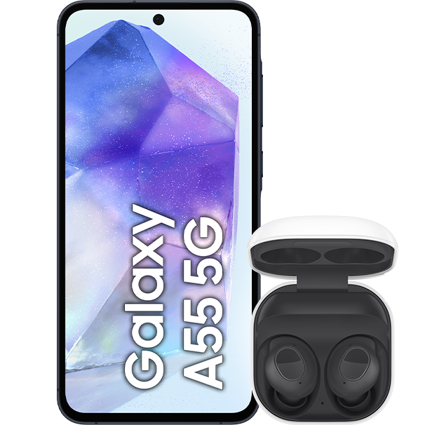 Samsung Galaxy A55 5G + Galaxy Buds FE